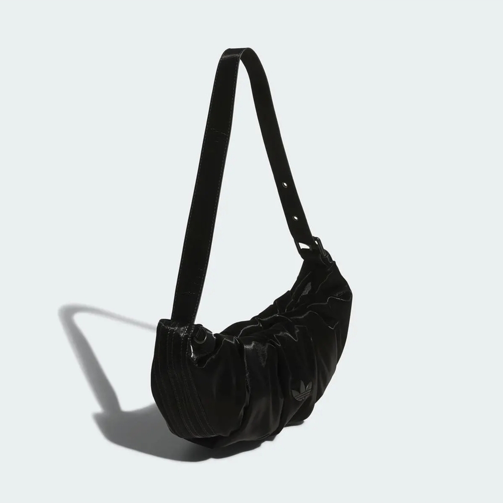 NWOT Adidas Women's Black Cloud PU Shoulder Bag - Picture 6 of 8